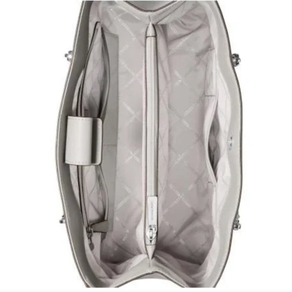 Michael Kors Ellis Shoulder Tote in Aluminum NWOT - Picture 3 of 13